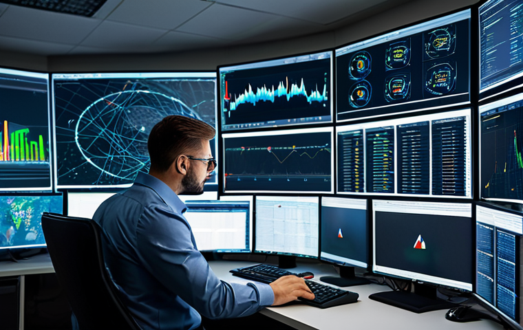 **
"A professional cybersecurity analyst working in a modern security operations center (SOC), fully clothed in appropriate business attire, analyzing network traffic on multiple monitors, displaying threat intelligence dashboards, safe for work, appropriate content, professional, perfect anatomy, correct proportions, natural pose, well-formed hands, proper finger count, natural body proportions, high resolution, detailed, realistic."
**